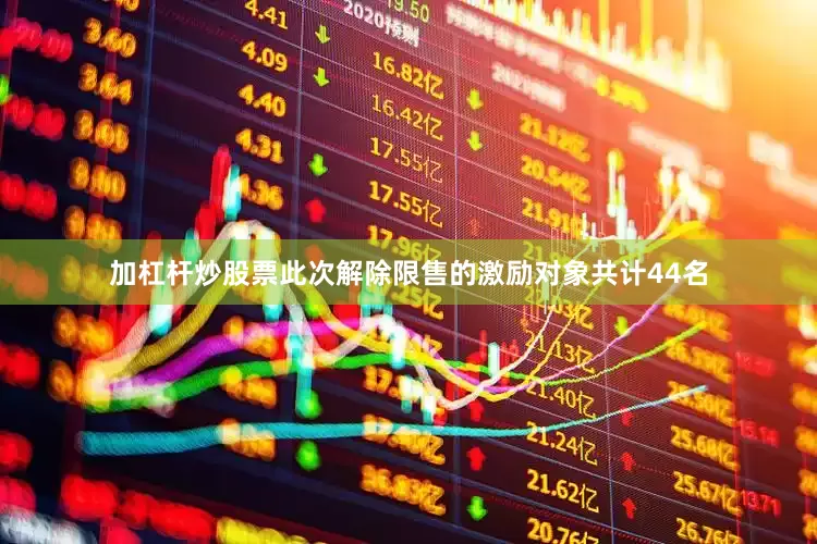 加杠杆炒股票此次解除限售的激励对象共计44名