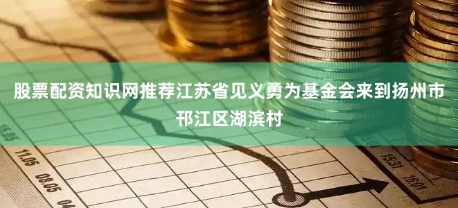 股票配资知识网推荐江苏省见义勇为基金会来到扬州市邗江区湖滨村