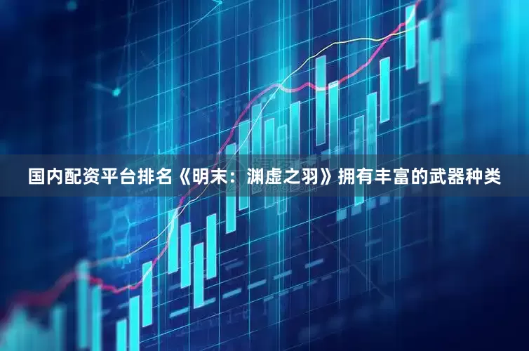 国内配资平台排名《明末：渊虚之羽》拥有丰富的武器种类
