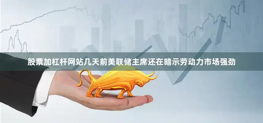 股票加杠杆网站几天前美联储主席还在暗示劳动力市场强劲