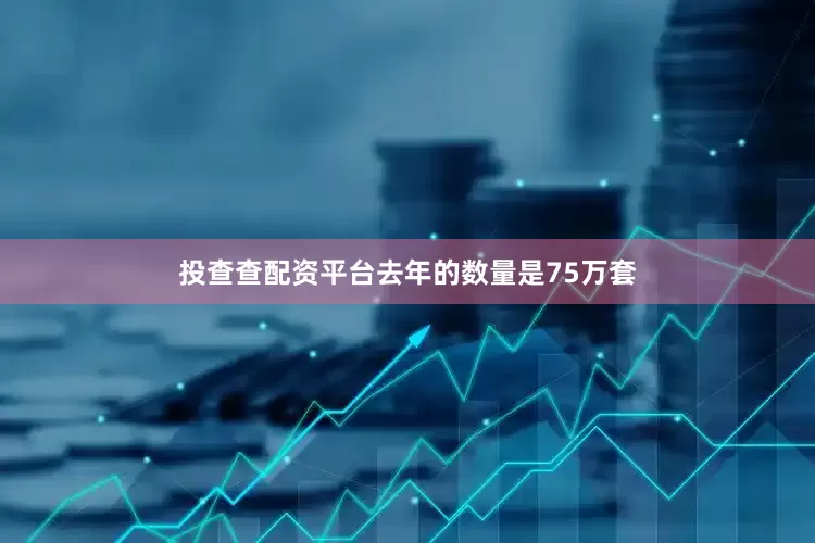 投查查配资平台去年的数量是75万套