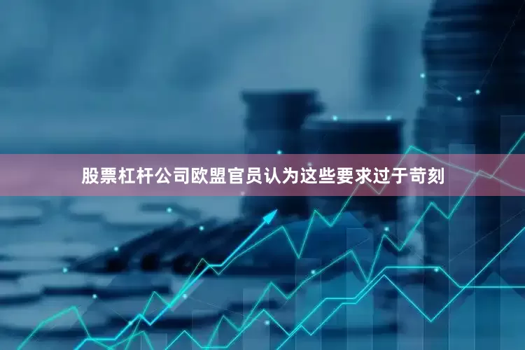 股票杠杆公司欧盟官员认为这些要求过于苛刻